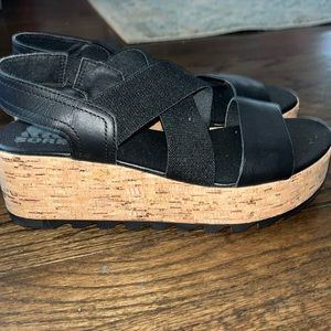 Sorel wedges-women’s size 7